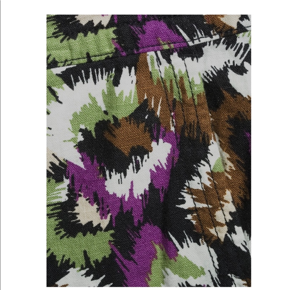4x multi color boho shorts